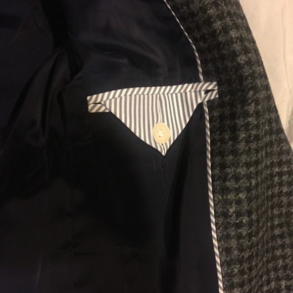 J. Crew grey plaid boyfriend blazer - Picture 5 of 6